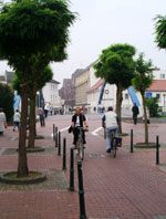 Radfahrer in Lünen